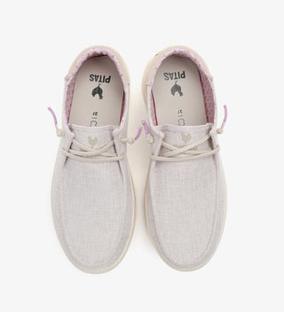 PITAS POPPY SCARPA IN TELA POPPY CRUDO