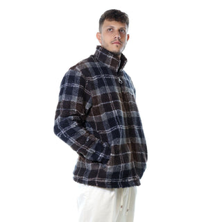 BARBOUR GIUBBOTTO TARTAN CON ZIP LOWLANDS MFL0187 TN38