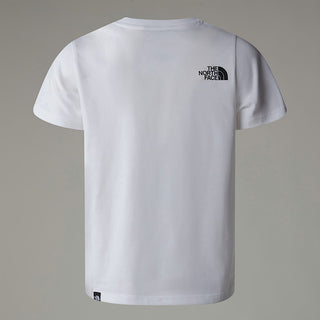 THE NORTH FACE T-SHIRT MEZZA MANICA CON LOGO JR NF0A8DRPFN4