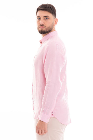 TOMMY HILFIGER M CAMICIA PIGMENT DYED SOLID REGULAR FIT MW34602 TJS