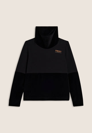 FREDDY FELPA CON CAPPUCCIO DONNA F25WCXS7