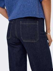 JACQUELINE DE YONG JEANS VANESSA CON RISVOLTO DONNA 15355528 DBD