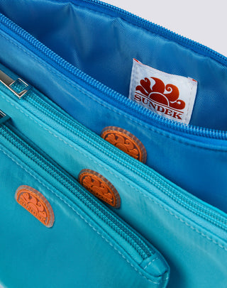 SUNDEK 3 PIECE CLUTCH WITH KEY RING AND RAINBOW DETAIL AM083ABPY800 A7402