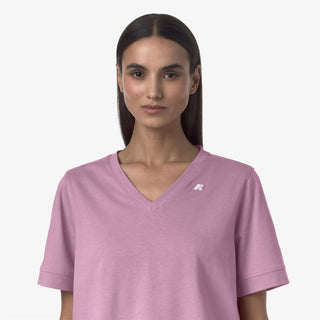 K-WAY T-SHIRT LEDA JERSEY DONNA K2148FW H41