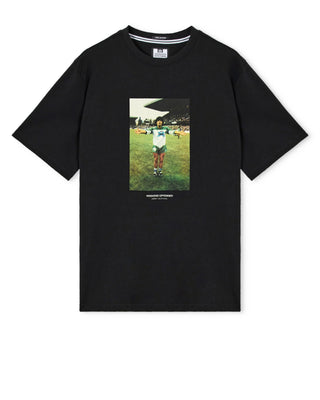 WEEKEND OFFENDER T-SHIRT MARADONA WEKENDOFFENDER PT1B32 EL DIEZ BLK