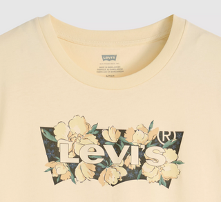 LEVI'S PERFECT T-SHIRT CON STAMPA A FIORI 17369 3398