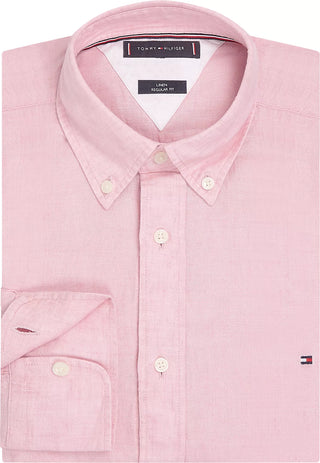 TOMMY HILFIGER CAMICIA REGULAR IN LINO TOMMY HILFIGHER MW34602 T0L