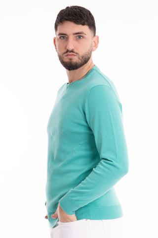 MARKUP MAGLIONCINO GIROCOLLO IN COTONE MK10001 VDA