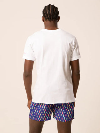 LORD PARTENOPEI T-SHIRT PRINTED WITH ICE CREAM TM24-ICELOLLY