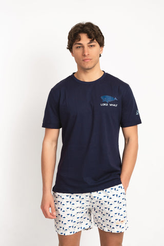 LORD PARTENOPEI BOXER MARE FANTASY WHALE BM25-WHALE BLUE