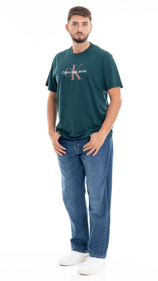 CALVIN KLEIN JEANS SHORT SLEEVE T-SHIRT WITH FRONT LOGO MEN 40EM286 2DK