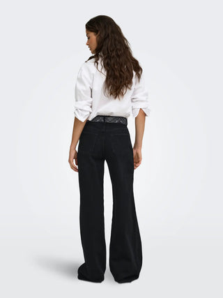 JACQUELINE DE YONG VERA JEANS CON FOULARD IN VITA 15377133 BKD