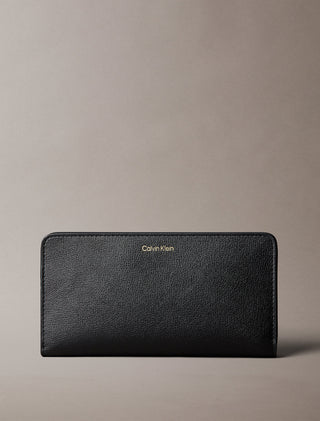 CALVIN KLEIN PORTAFOGLIO LUNGO PIEGHEVOLE CON LOGO DONNA LV04F1205G 332