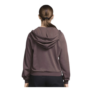 NIKE FELPA MODELLO CROOP CON CAPPUCCIO E LOGO PICCOLO IF0230 502