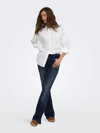 ONLY BLUSH MID FLARED JEANS 15233833 BBD