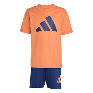 ADIDAS COMPLETO T-SHIRT E BERMUDA IN TESSUTO JERSEY CON LOGO KB9667