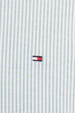 TOMMY HILFIGER M CAMICIA 1985 FLEX OXFORD STRIPE REGULAR FIT MW30935 0CH
