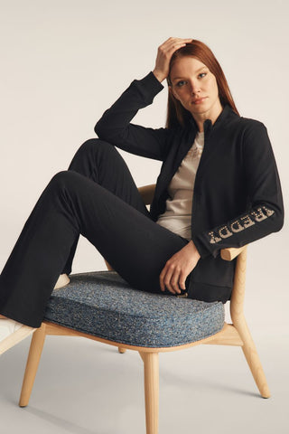 FREDDY LEGGINS A ZAMPA CON LOGO IN RILIEVO DONNA WCRP2 N