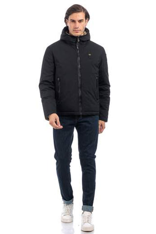 BLAUER PIUMINO BALLARD CON CAPPUCCIO UOMO BLUC06054 005480 999
