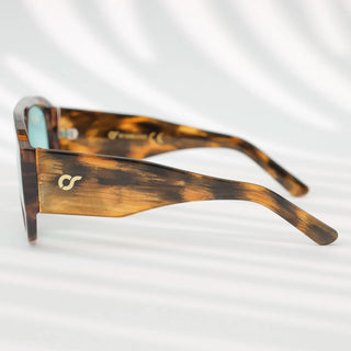 OS SUNGLASSES VENICE SUNGLASSES TORTOISESHELL BLUE LENS OS2052-C03