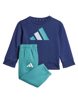 ADIDAS TUTA IN FLEECE CON LOGO ADIDAS 240 JR JW2451