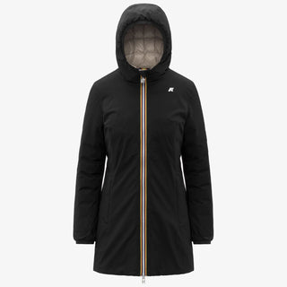 K-WAY GIUBBOTTO DENISE THERMO REVERSIBILE LUNGO DONNA K8134CW BC9