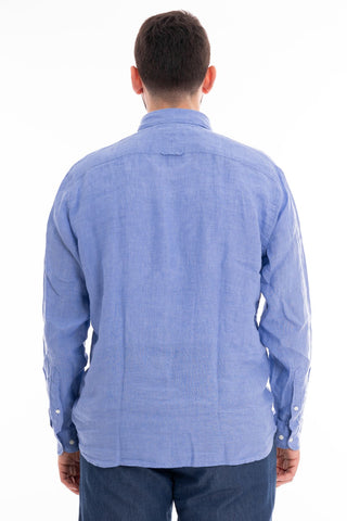 TOMMY HILFIGER M CAMICIA PIGMENT DYED SOLID REGULAR FIT MW34602 C30