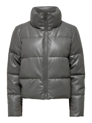 ONLY ELSIE HIGH NECK LEATHER JACKET WOMEN 15322016 PMS