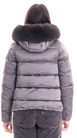 COLMAR SHORT DOWN JACKET WITH FUR HOOD WOMEN 2216E 2Y0 506
