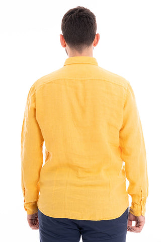 MASTRICAMICIAI LINEN SHIRT WITH FRENCH COLLAR FS069 MC309 103 LUCA