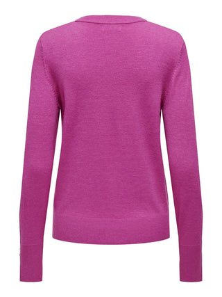JACQUELINE DE YONG MALOU LONG SLEEVE SWEATER WITH BUTTONS ON THE SLEEVE WOMEN 15312026 POH