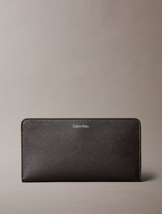 CALVIN KLEIN PORTAFOGLIO LUNGO PIEGHEVOLE CON LOGO DONNA LV04F1205G BAL