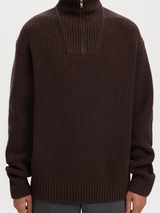 SELECTED HOMME PATRIC MAGLIONE CON MEZZA ZIP 16101136 CLT