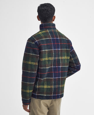 BARBOUR GIUBBOTTO TARTAN CON ZIP LOWLANDS MFL0187 TN11