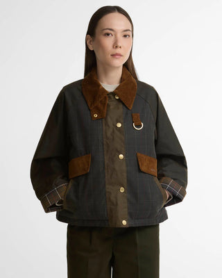 BARBOUR IRENE GIACCA CERATA LWX1557 OL71