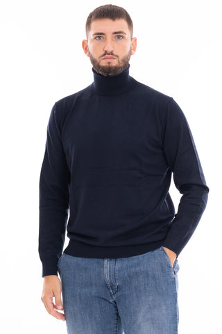 MARKUP MAGLIONE COLLO ALTRO UOMO MK20015 BLU