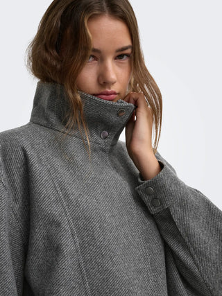 ONLY GIACCA BOMBER ASTA A COLLO ALTO 15384778 DGK