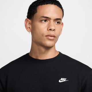 NIKE FELPA GIROCOLLO FRENCH TERRY CON LOGO PICCOLO FN3888 010