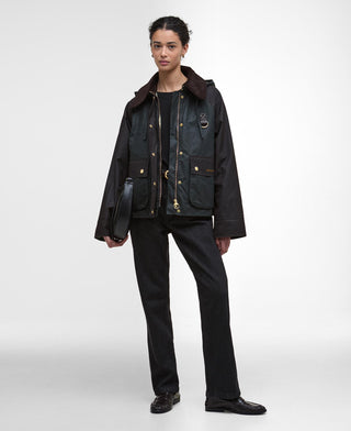 BARBOUR REIGHTON GIUBBOTTO CERATO DONNA LWX1397 SG51