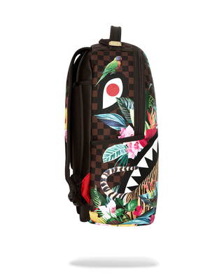 SPRAYGROUND FLOWERING JUNGLE SHARK 2 ZAINO B8626