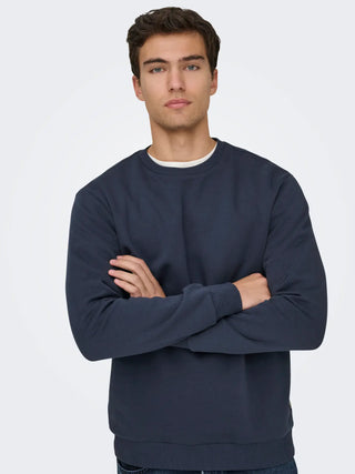 ONLY&SONS MAGLIONE CERES GIROCOLLO 22018683 BLN