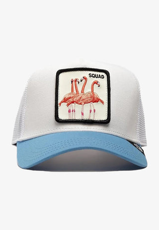 GOORIN BROS SQUAD HAT WITH FLAMINGOS 1431 LBL