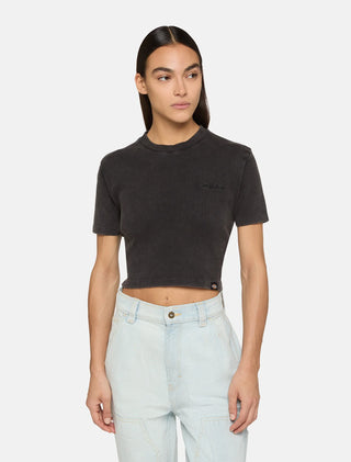 DICKIES T-SHIRT PLENTYWOOD DONNA DK0A866FBLK