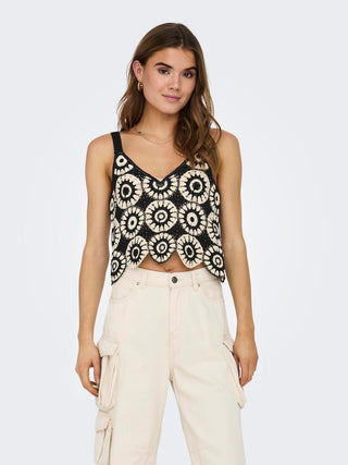 ONLY T-SHIRT VONNE TOP WOMEN 15289731 BLK