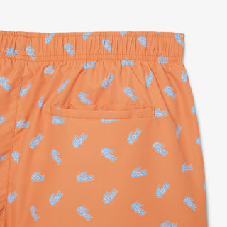 LACOSTE BOXER MARE MEDI CON STAMPA COCCODRILLO UOMO MH1851 IY0