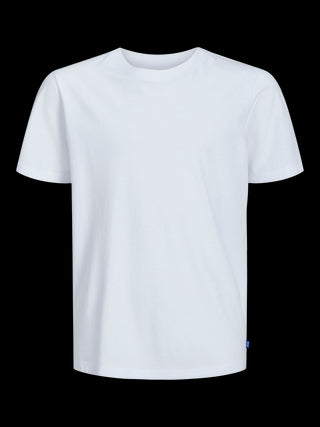 JACK&JONES JR BASIC T-SHIRT IN COTONE JR 12158433 WHT