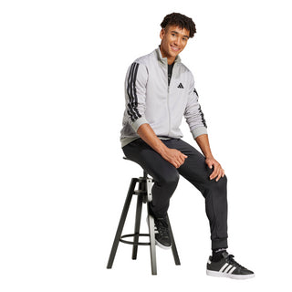 ADIDAS MEN'S LOGO HOODED ZIP-UP TRACKSUIT JI8876