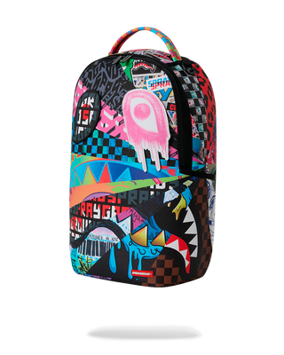 SPRAYGROUND REMOVABLE EYES SUNBURST ZAINO B9281