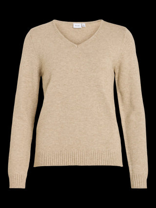 VILA RIL MAGLIONE CON SCOLLO A V DONNA 14042769 NTM