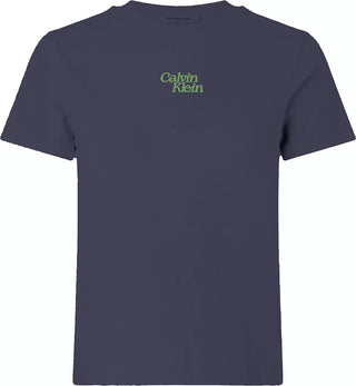 CALVIN KLEIN JEANS T-SHIRT FLOCKED CON LOGO CK DONNA LV047B851G RNV